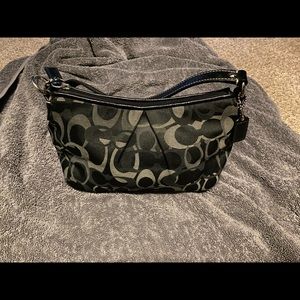 Coach. Black and gray.